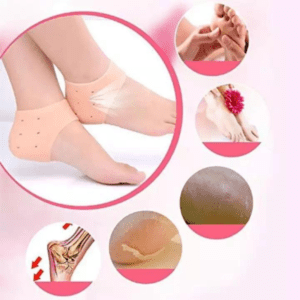 Soft Silicone Heel Anti Crack