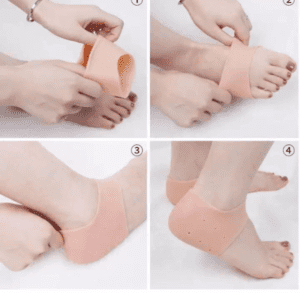 Soft Silicone Heel Anti Crack