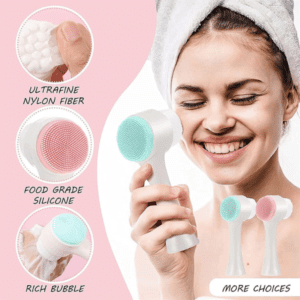 2 In 1 Face Cleansing Brush
