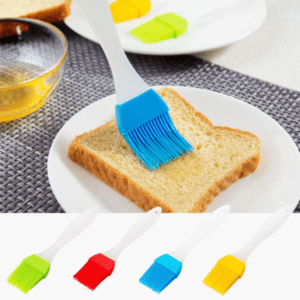 2 pc Set--Silicone Spatula & Oil Brush