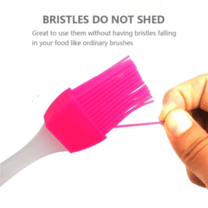 2 pc Set--Silicone Spatula & Oil Brush