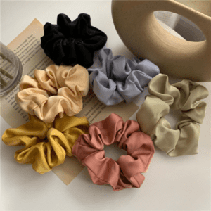 2 pcs Women Silk Scrunchie Elastic