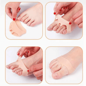 1 Pair Silicone Honeycomb Foot Pads