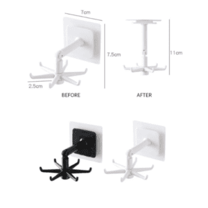 360 Degrees Self-Adhesive Hook
