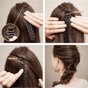 6Pcs Braids Tools with Zig Zag