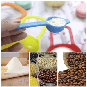 6 Pcs Measuring Spoons/Cups
