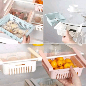 Adjustable Fridge Storage Basket