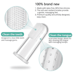 Baby Silicone Finger Toothbrush