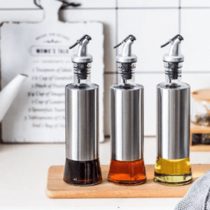 Cooking Oil Vinegar Bottle with Dropper