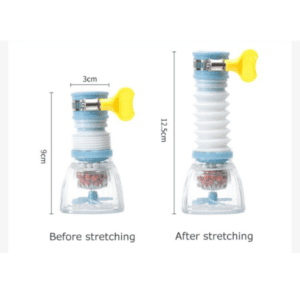 Fan Faucet 360 Water Saving Nozzle