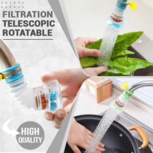 Fan Faucet 360 Water Saving Nozzle