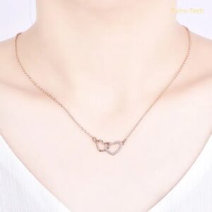Double Heart Necklace