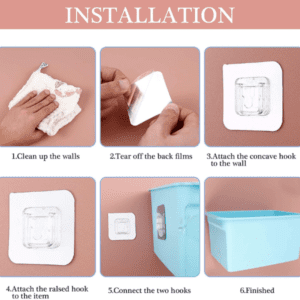 Double-sided Adhesive Wall Hooks