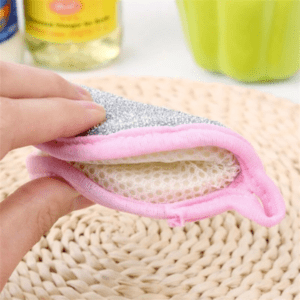 Double Side Dishwashing Sponge