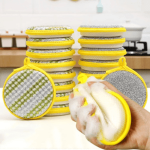 Double Side Dishwashing Sponge