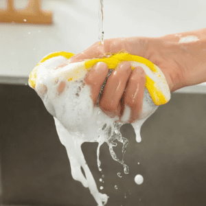 Double Side Dishwashing Sponge