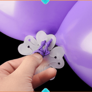 Flower Shape Balloon Clip