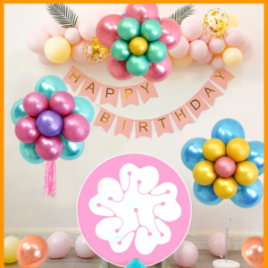 Flower Shape Balloon Clip