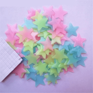 Fluorescent Night Glowing Stars