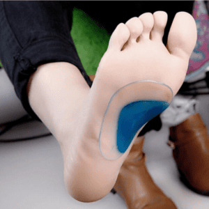 Foot Plantar Fasciitis Silicone Insoles