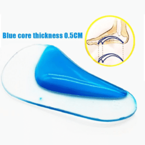 Foot Plantar Fasciitis Silicone Insoles