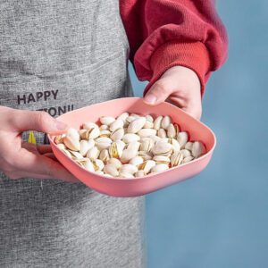10Pcs Food Grade Plate Plastic Multi-function