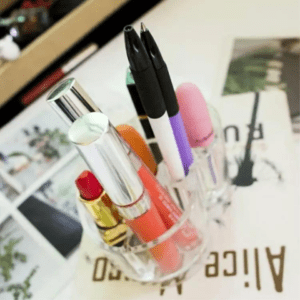 Heart Shaped Cosmetic Display Stand