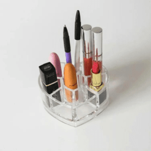 Heart Shaped Cosmetic Display Stand