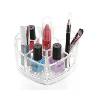 Heart Shaped Cosmetic Display Stand