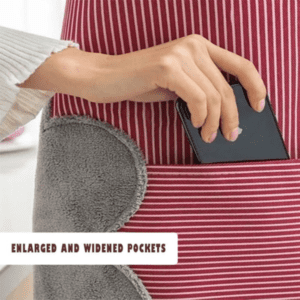 Hand-wiping Waterproof Kitchen Apron