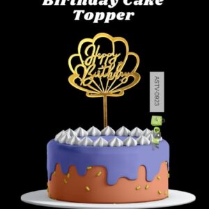 Happy Birthday Cake Topper