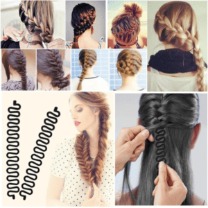 Long French Hair Styling Clip