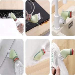 IPCs Multi-use Cleaning Brush Can Be Connected to Mineral Water Bottle, Creative Multi-Purpose