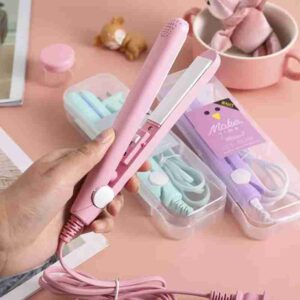 Mini Hair Straightener, Travel Size Straightening Iron Small Lightweight