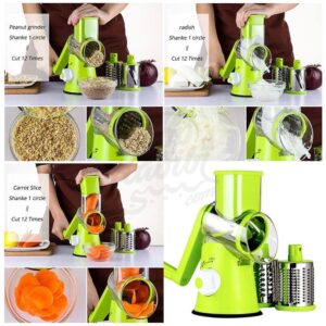 Multifunctional Roller Vegetable Cutter, 3 In 1 Vegetable Slicer