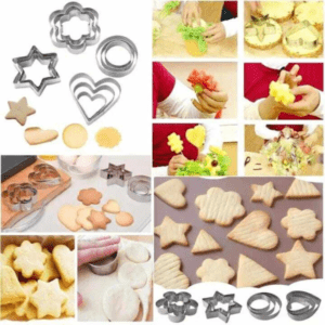 Pack Of 12 Stainless Steel Cookie Cutter