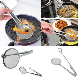 Oil Frying BBQ Filter Stainless Steel Mesh Strainer Kitchen Tool