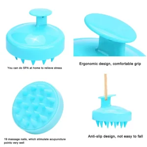 Soft Silicone Shampoo Brush